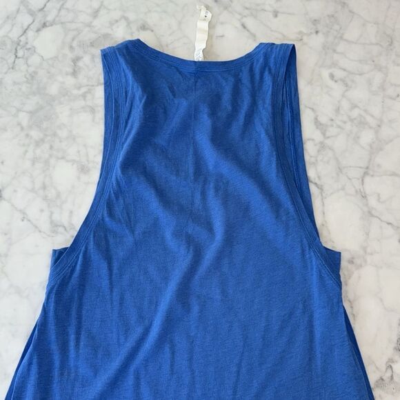 LULULEMON BLUE SLEEVELESS TANK 4 - Picture 4 of 7